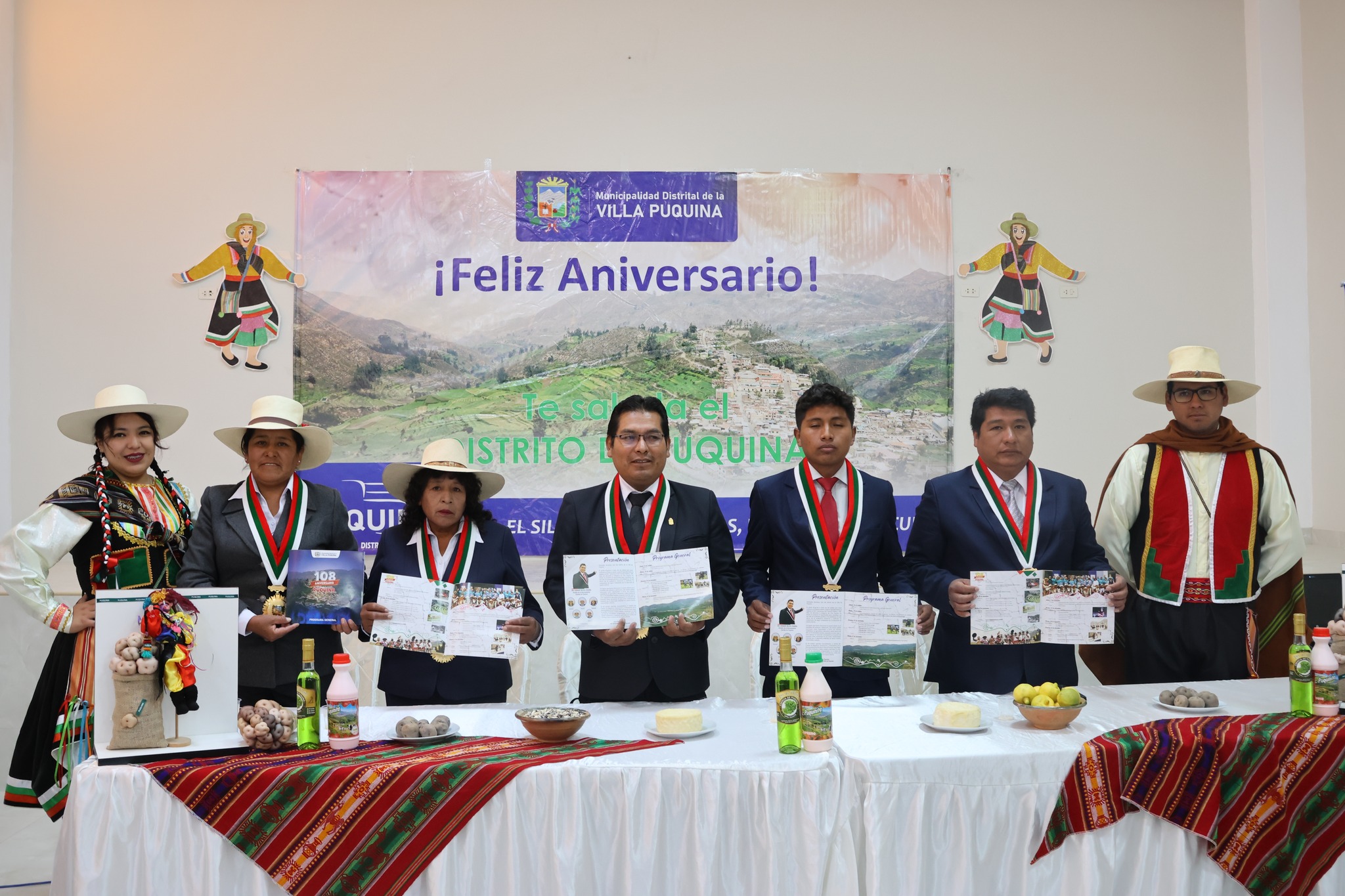 Presentación de Programa de Festejos. 