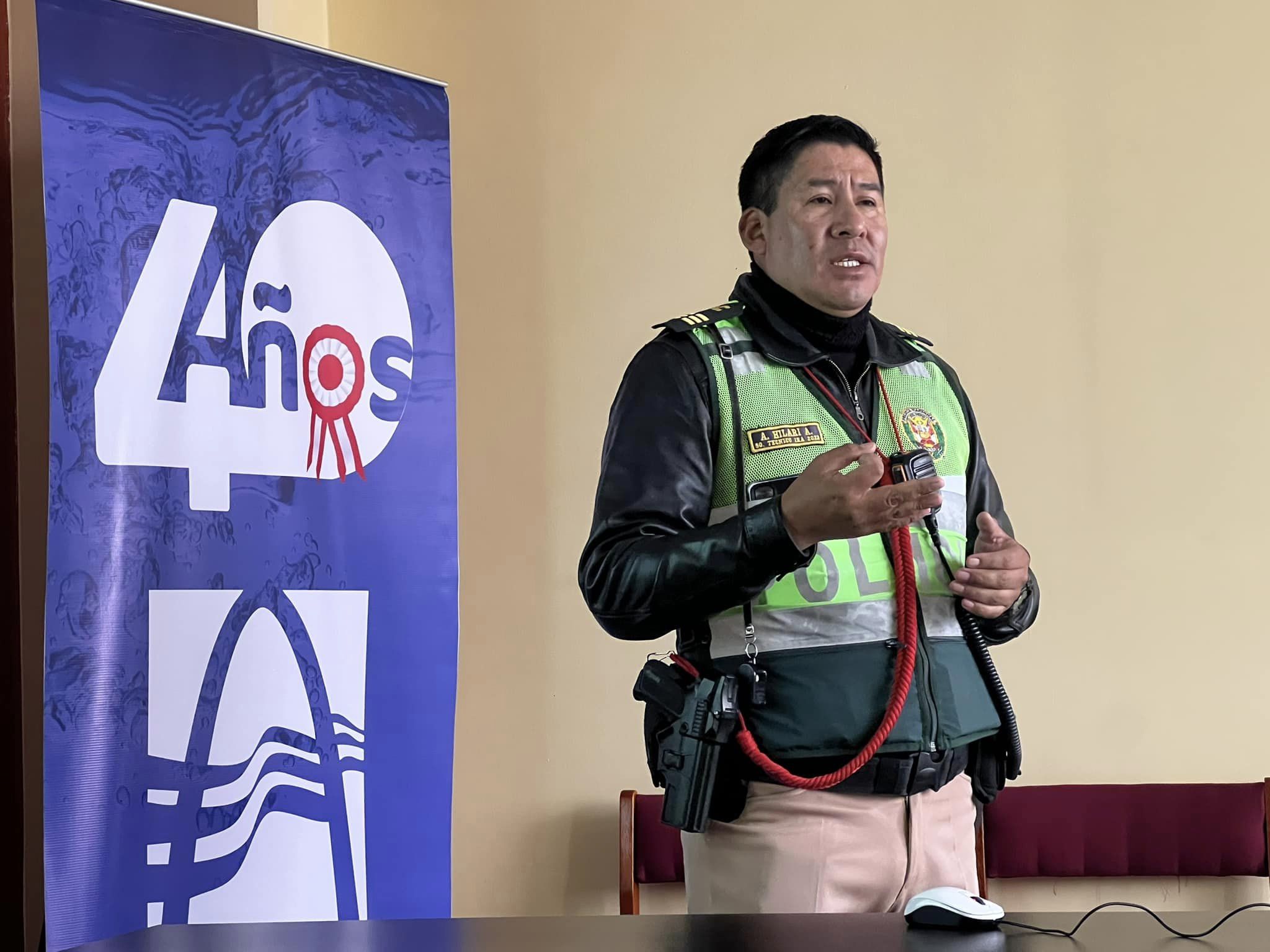 choferes de PET son capacitados en seguridad vial