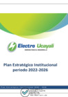 Vista preliminar de documento  Plan Estratégico Institucional 2022-2026 - Inicial