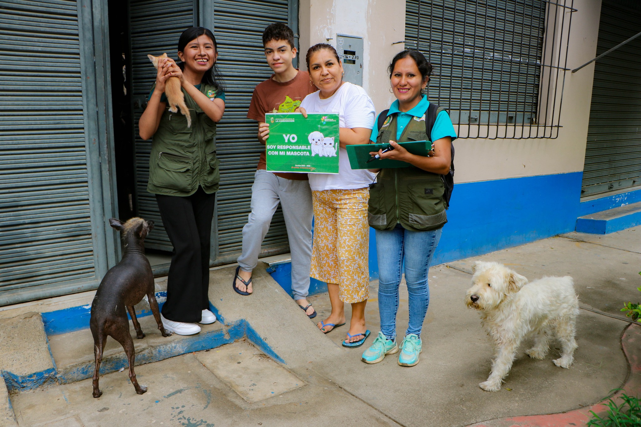 Municipalidad Provincial La Convención promueve empadronamiento de mascotas de compañía