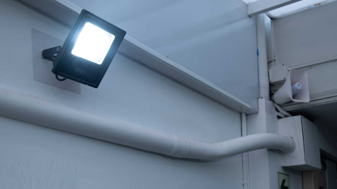 Foto de luces led para exteriores