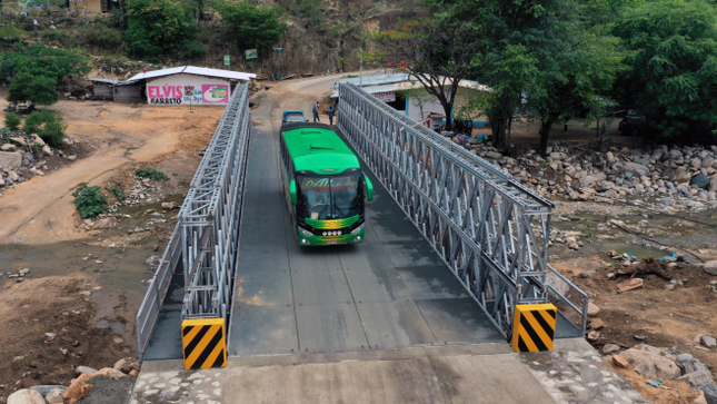 MTC instalará 7 puentes modulares en Junín