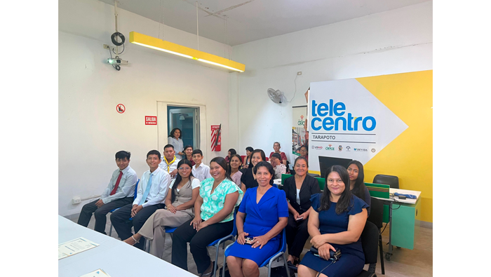 MPSM clausura programa Telecentro Tarapoto 2024.