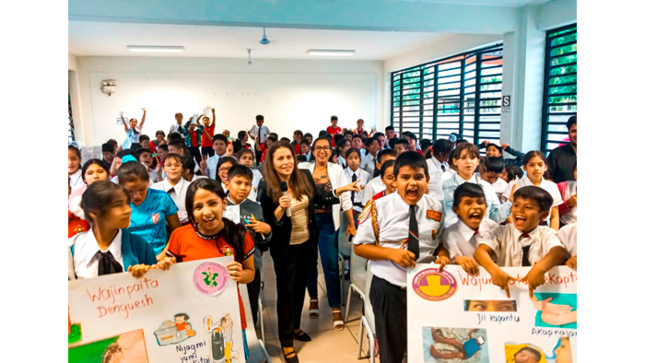 Éxito total en la Micro campaña Informativo, preventivo, promocional de la lucha contra el Aedes Aegypti.