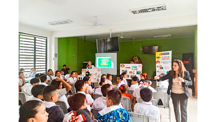 Γxito total en la Micro campaΓ±a Informativo, preventivo, promocional de la lucha contra el Aedes Aegypti.