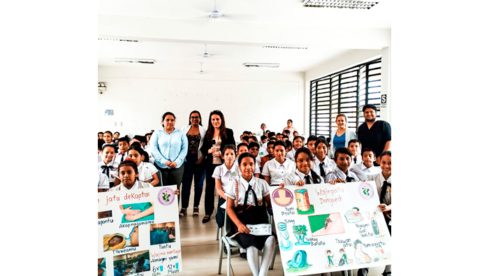 Γxito total en la Micro campaΓ±a Informativo, preventivo, promocional de la lucha contra el Aedes Aegypti.