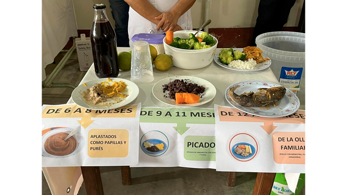 MPSM y puesto de salud Atumpampa, realizan Sesi贸n Demostrativa para la prevenci贸n de la anemia en el marco del Compromiso 1.