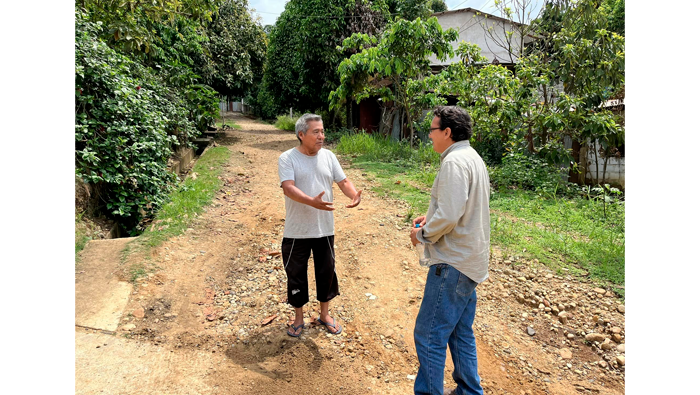 Mejoramiento de vรญas en el sector Coperholta.