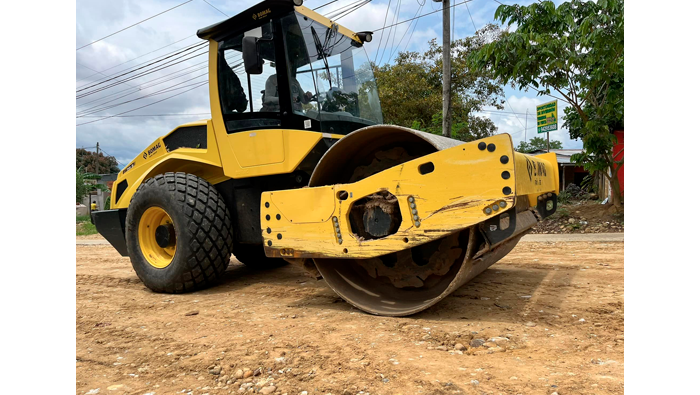 Mejoramiento de vรญas en el sector Coperholta.