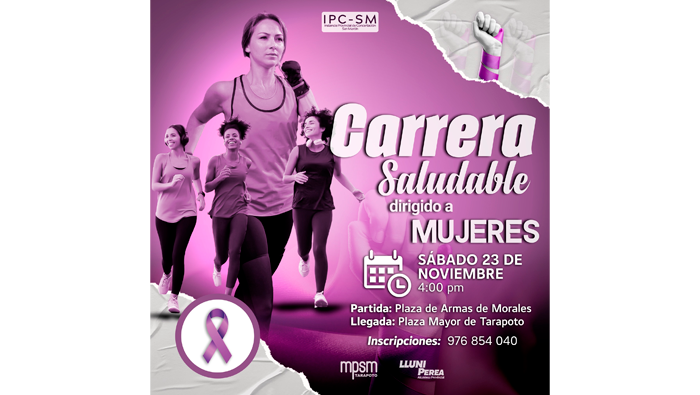 Programaci贸n general en el marco por el D铆a Internacional de la Eliminaci贸n de la Violencia contra la Mujer.