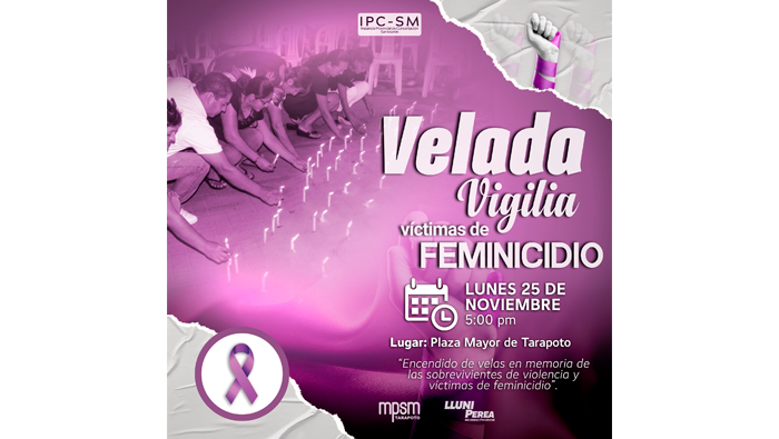 Programaci贸n general en el marco por el D铆a Internacional de la Eliminaci贸n de la Violencia contra la Mujer.