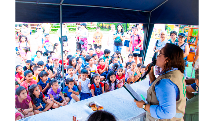 La Biblioteca itinerante llega al C.P Las Palmas.
