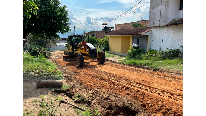 Mejoramiento de calles en el sector FONAVI - Tarapoto.