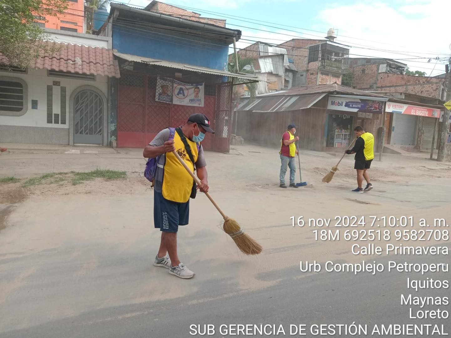 La Municipalidad Distrital de Belén a través de la Sub Gerencia de Gestión Ambiental y en articulación con el INPE