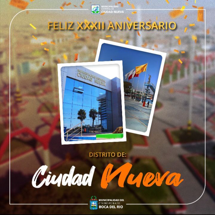 imagen por Aniversario Distrito Ciudad Nueva