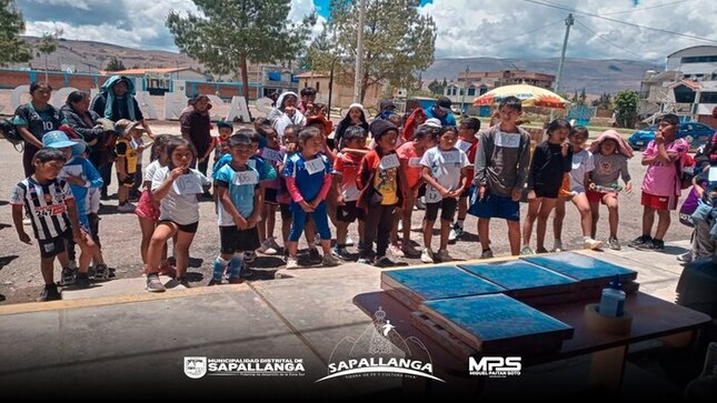 Se realizó la competencia de Atletismo Infantil 2024 en Centro Poblado Cocharcas