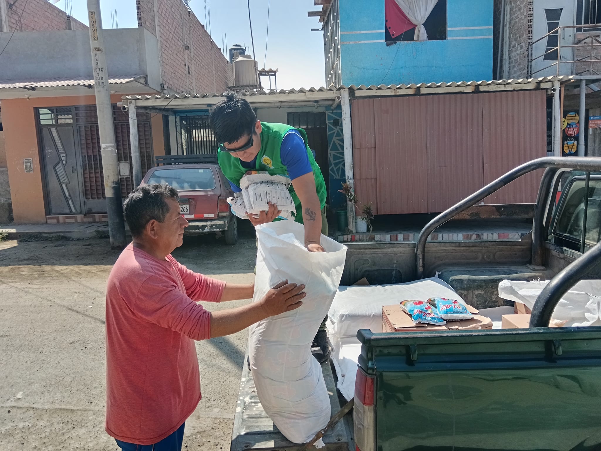 Foto de la entrega