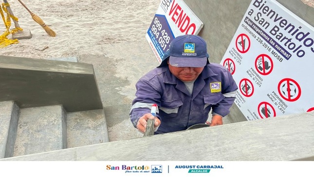 La Municipalidad de San Bartolo, en conjunto con los vecinos, trabaja en el mejoramiento de Playa Norte para asegurar que esté lista y en condiciones óptimas para la temporada de verano 2025.