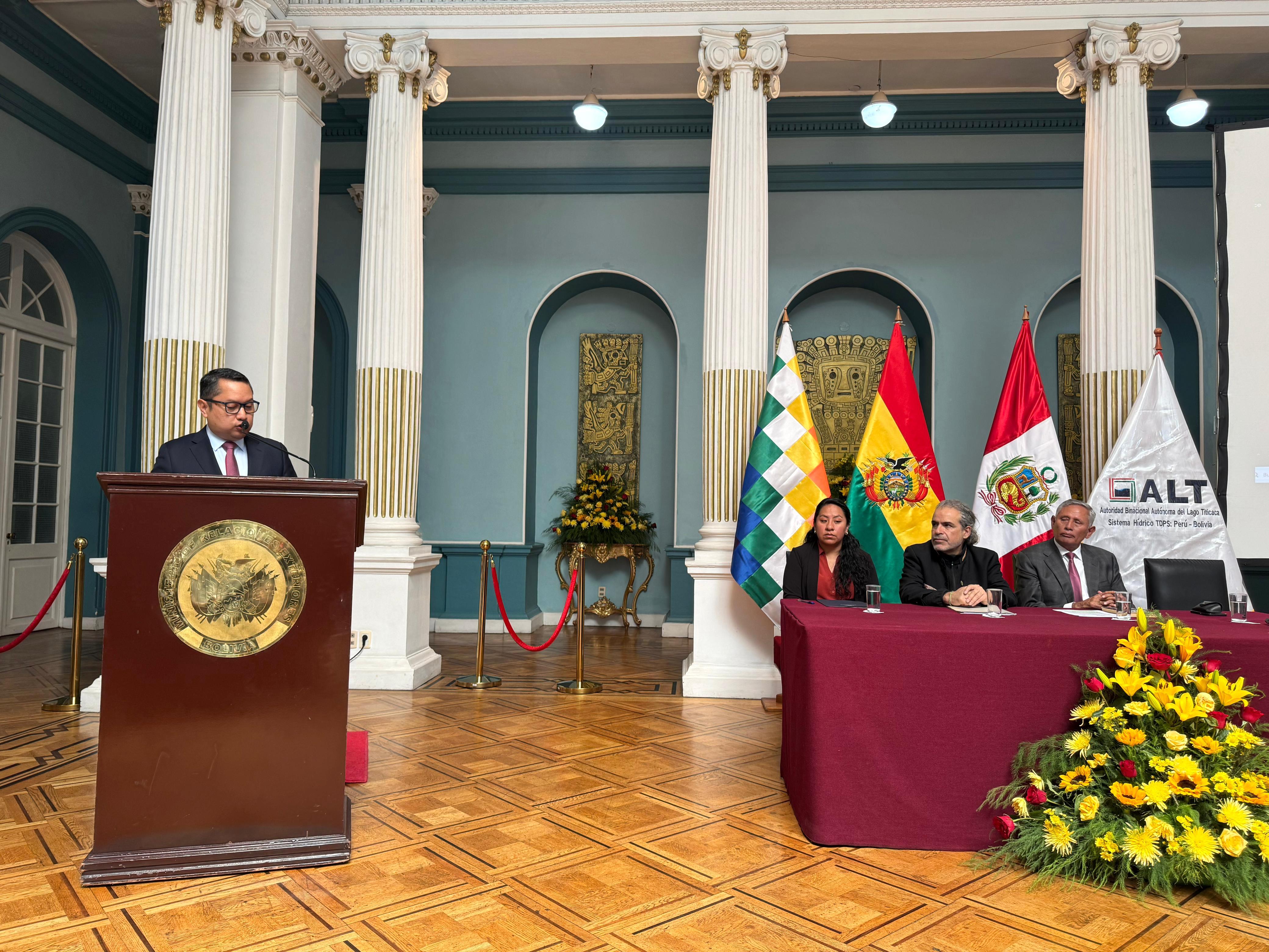 Palabras del Encargado de Negocios del Perú en Bolivia