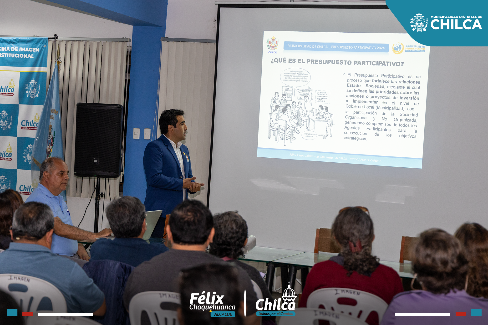 expositores del taller