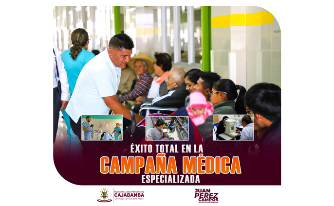 Éxito total en la campaña médica especializada