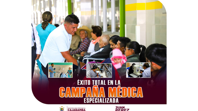 Éxito total en la campaña médica especializada