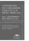 Vista preliminar de documento Contratos de Concesión con CPT S.A. y ENTEL Perú: Indice del Documento