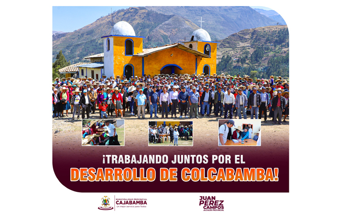 Trabajando juntos por el desarrollo de Colcabamba