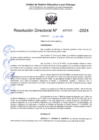 Vista preliminar de documento RESOLUCION DIRECTORAL N° 007350-2024-GR.LAMB/GRED-UGEL.CHIC