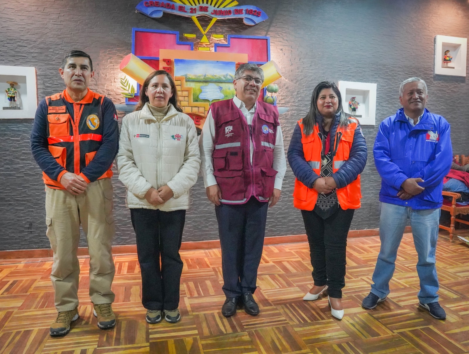 Presidenta de la Corte de Cusco participó en el tercer simulacro nacional multipelgro nocturno en Quispicanchi