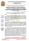 Vista preliminar de documento 009- ORDENAN ZA MUNICIPAL -MODIFICACION DE OM 07 REGLAMENTO DE JUNTAS VECINALES Y COMUNALES