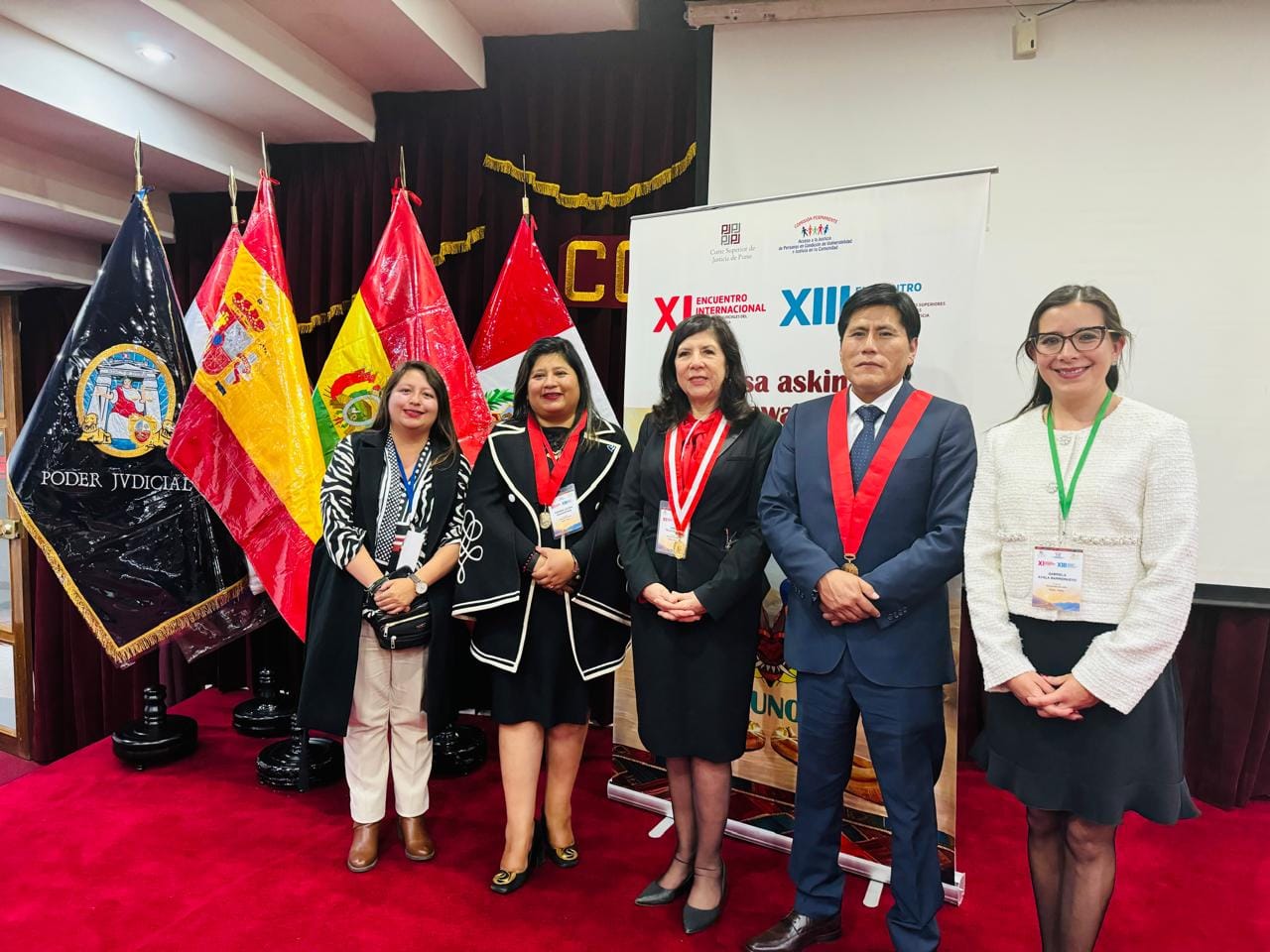 Presidenta de la Corte de Cusco fue reconocida por elaboración del reglamento de la ley N° 31968 de jusicia