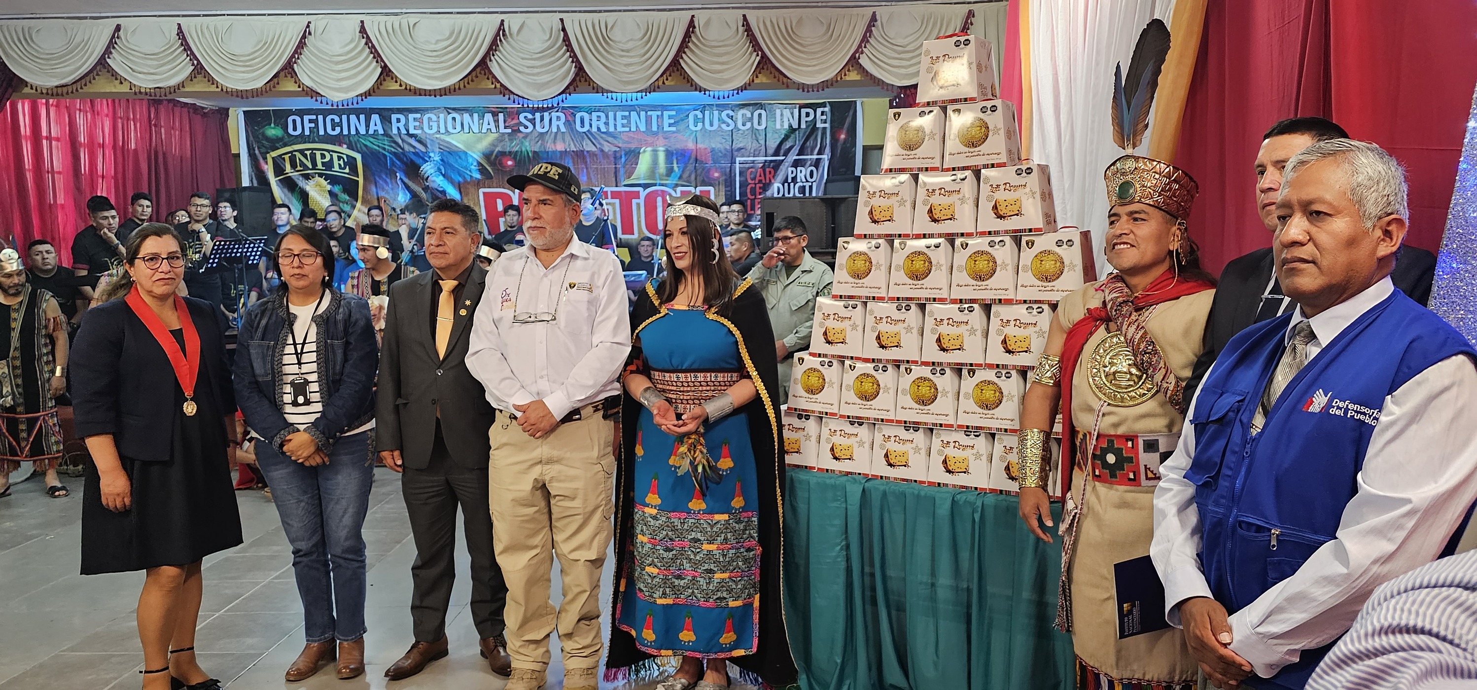 INPE realizó lanzamiento de Campaña Navideña con el panetón Inti Raymi y oficializa festividad inca