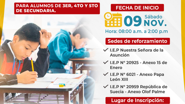invitación clases matemáticas  