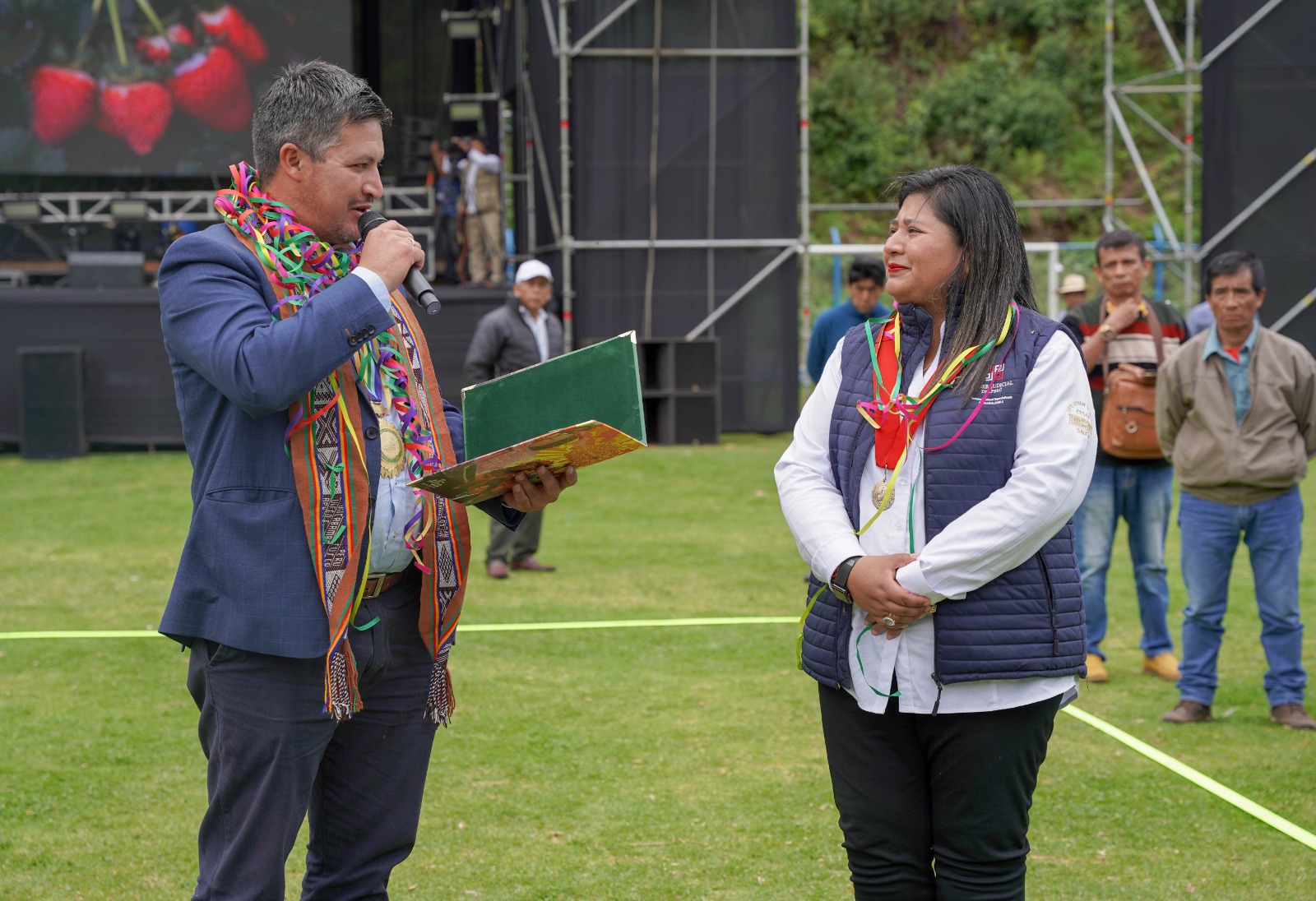 Más de 150 pobladores del distrito de Vilcabamba fueron beneficiados en la feria informativa "Justicia en tu Comunidad"