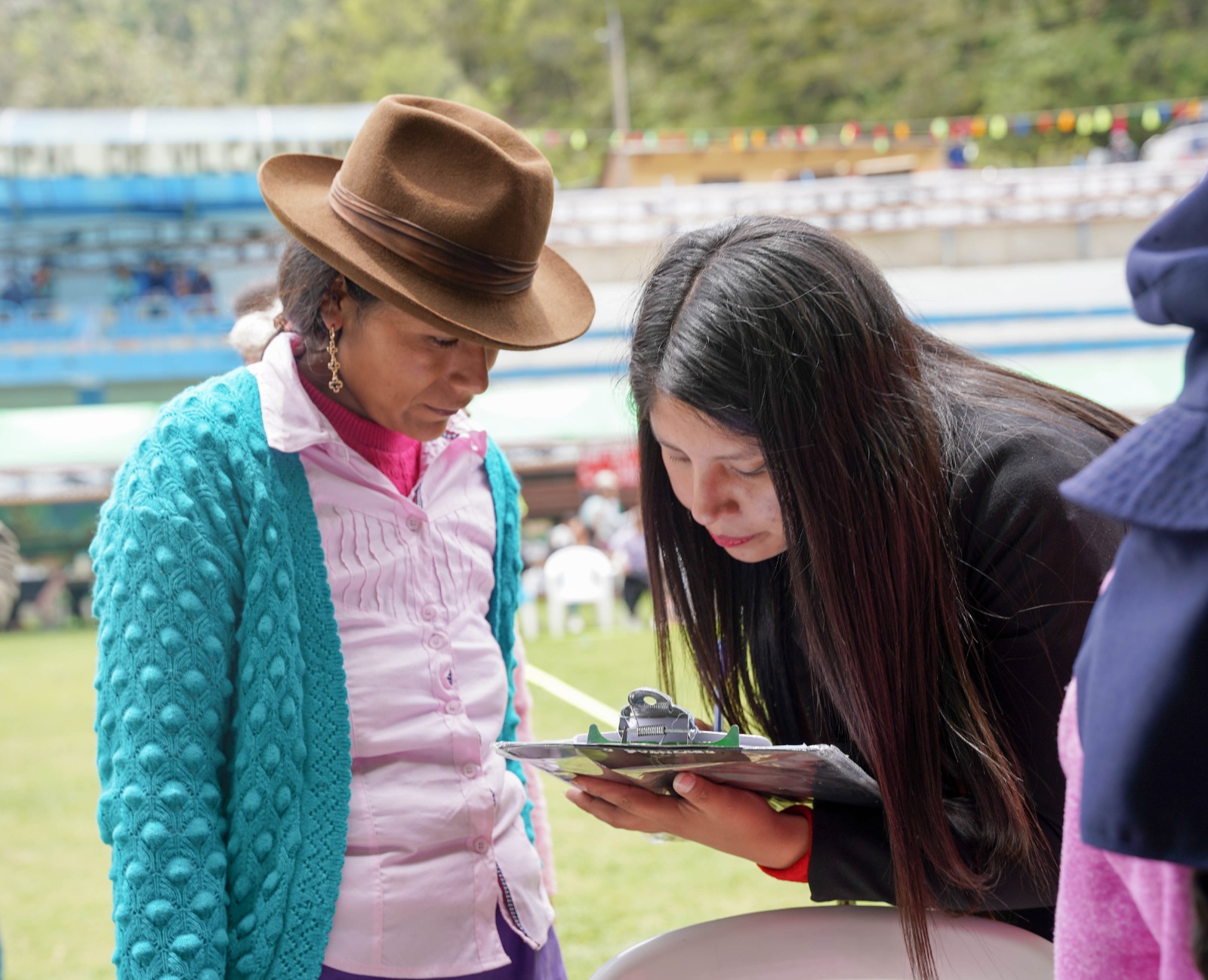 Más de 150 pobladores del distrito de Vilcabamba fueron beneficiados en la feria informativa "Justicia en tu Comunidad"