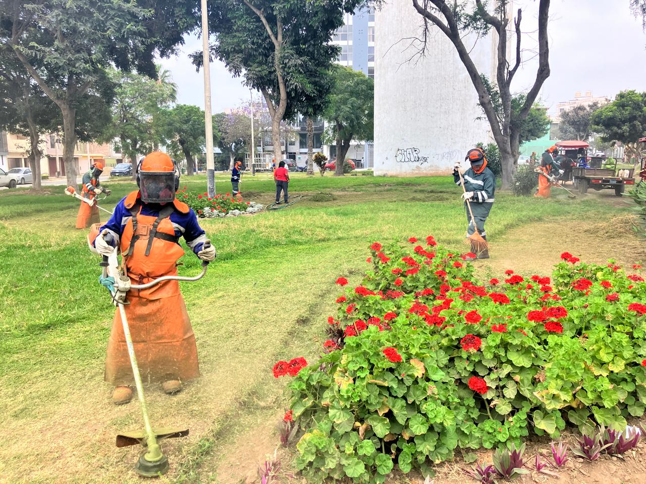 El parque Primavera es embellecido por la MPT