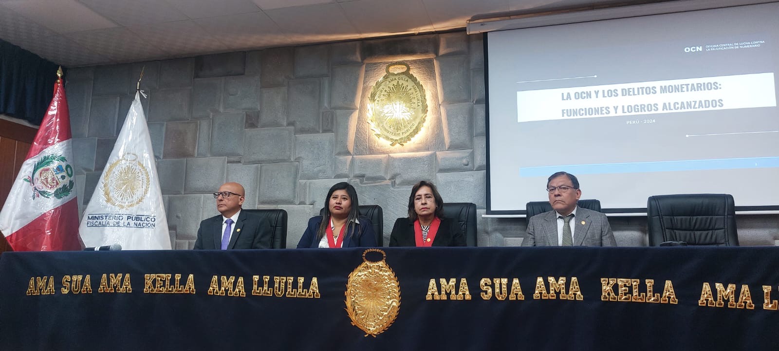 Expositores del XLVII Seminario Regional de Lucha Contra la Falsificación de Billetes y Monedas
