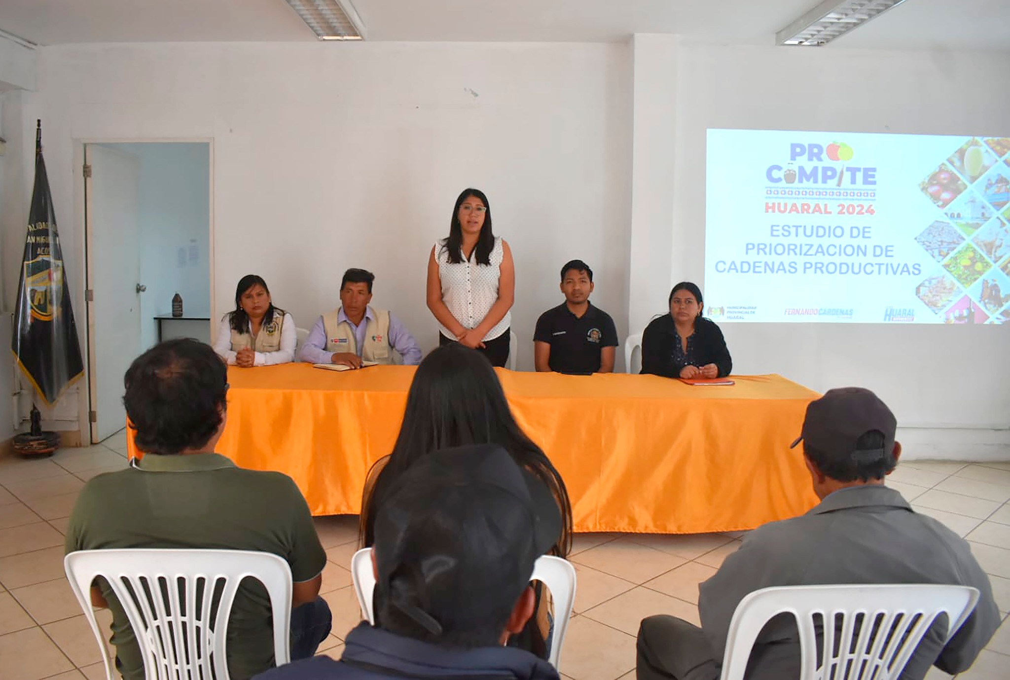 talleres de priorizaciรณn de cadenas productivas en Acos y Pacaraos - PROCOMPITE HUARAL 2024