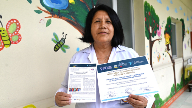 La cirujana plástica, Dra. Renee Herrera, manifestó que este reconocimiento es para el Perú.  