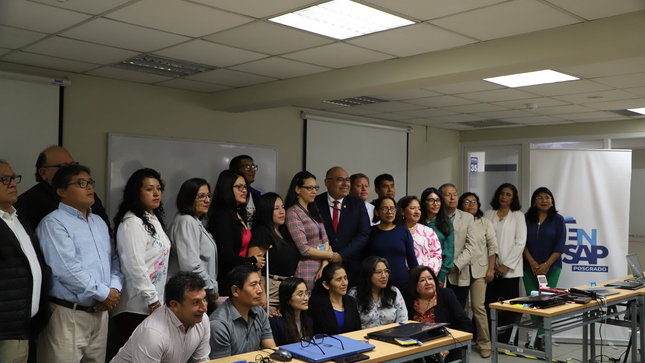 ENSAP Y El CDC Perú Inauguran Curso De Formación De Tutores Con Mención En Epidemiología