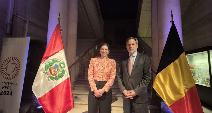 Embajada del Perú coorganizó inauguración de nuevos salones dedicados a culturas precolombinas en Museo Real de Arte e Historia en Bruselas