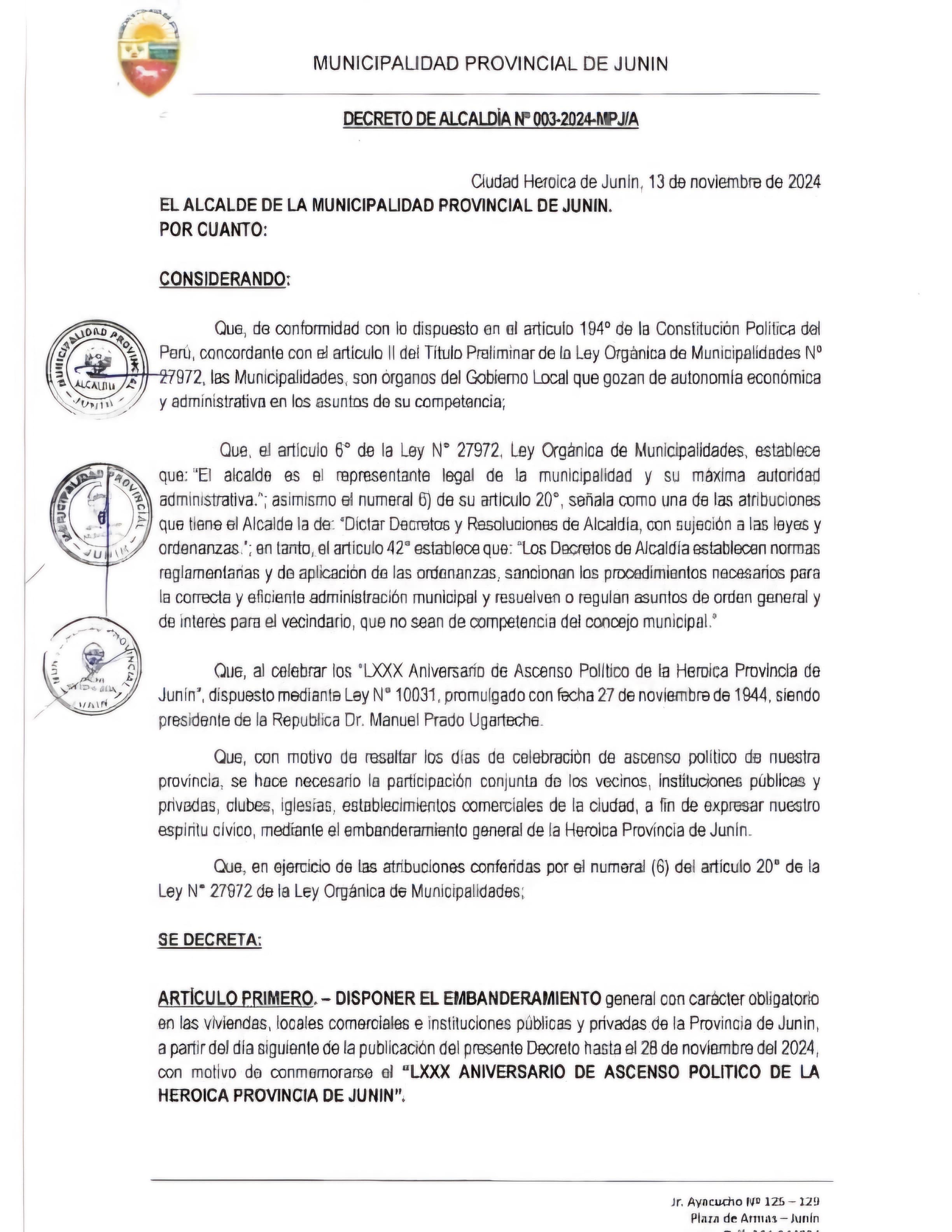 Información