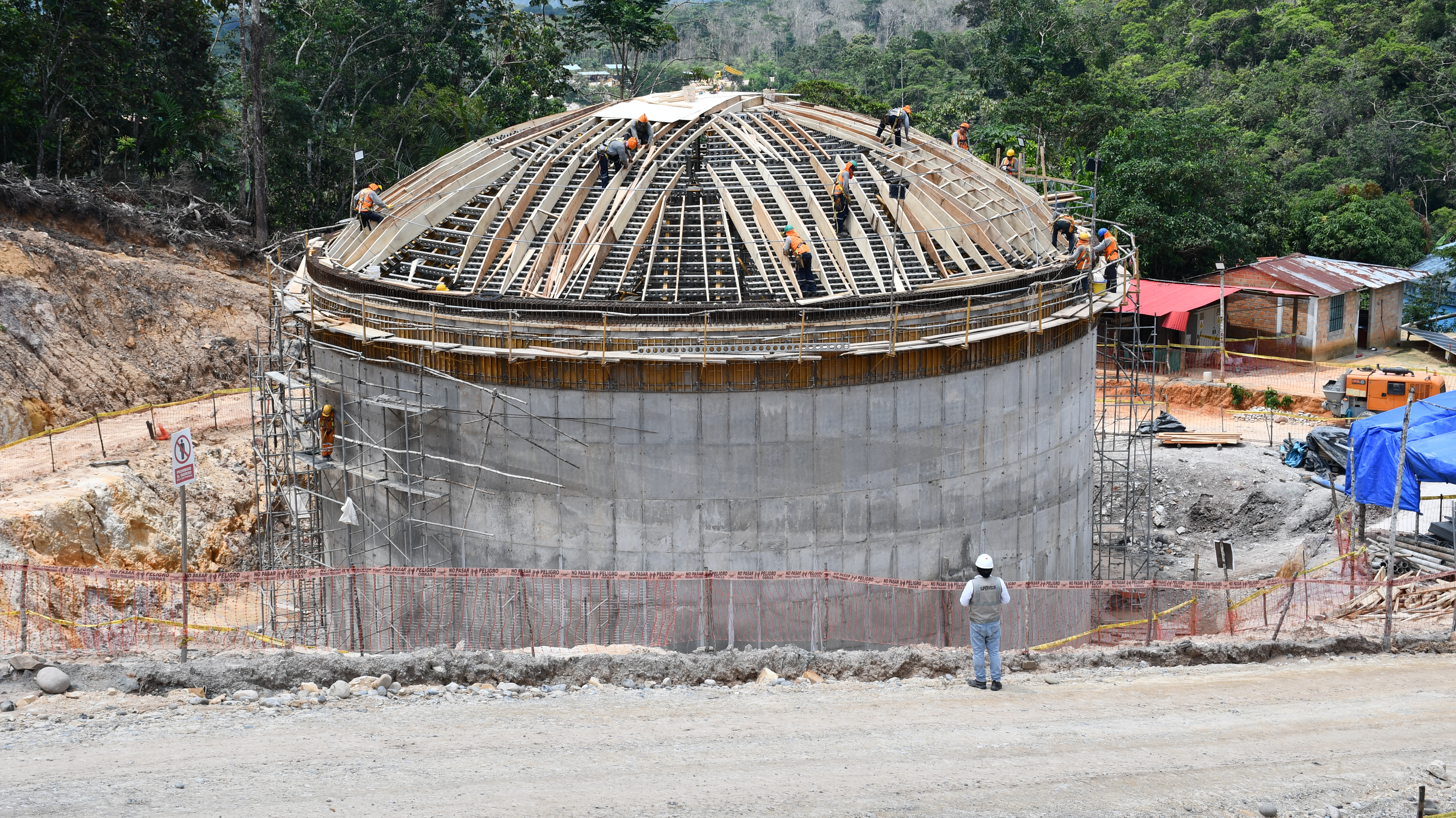 creación del sistema de agua potable de Juninguillo