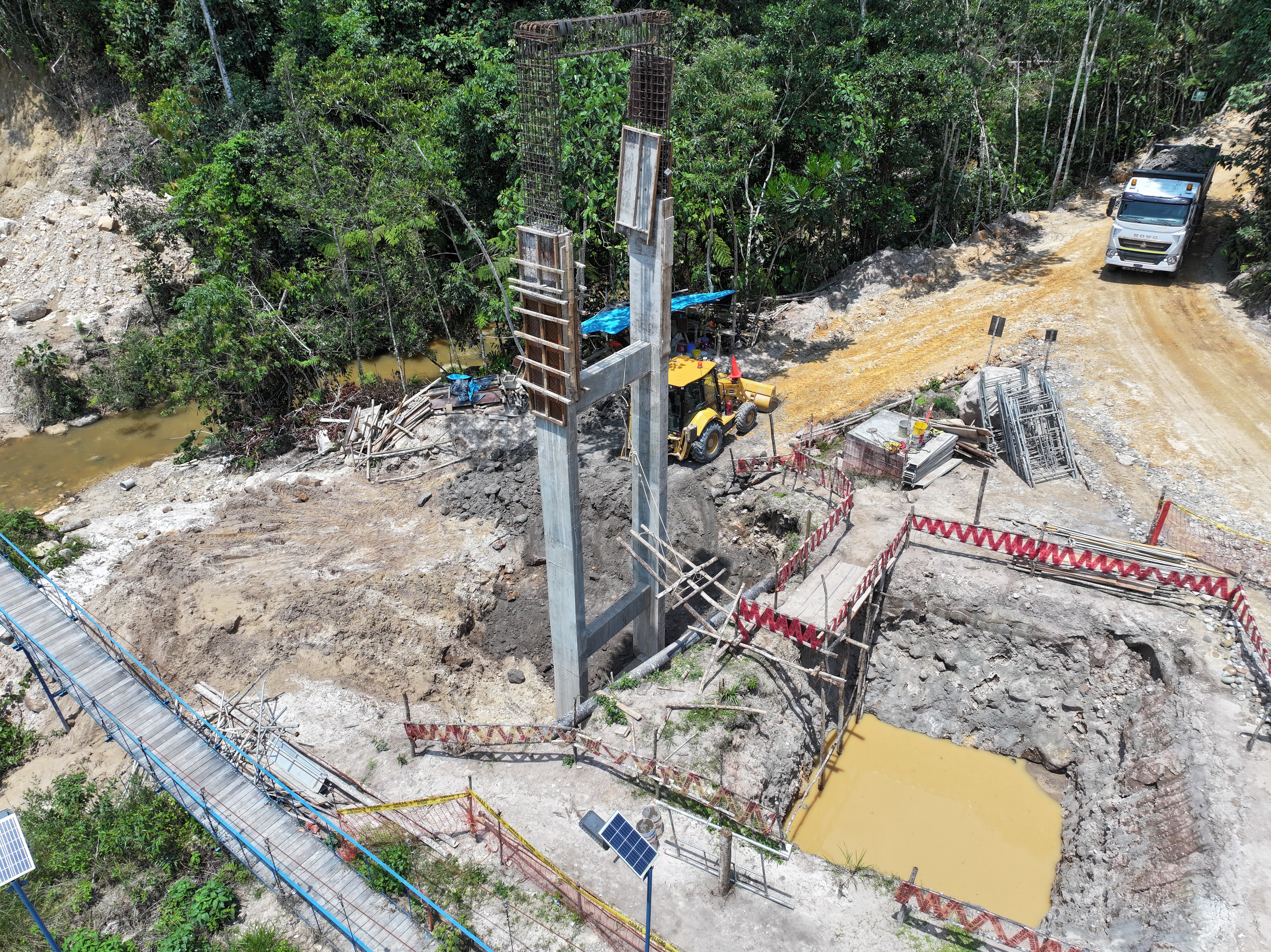 creación del sistema de agua potable de Juninguillo