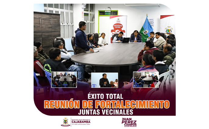 ¡Compromiso y acción por una Cajabamba más segura!