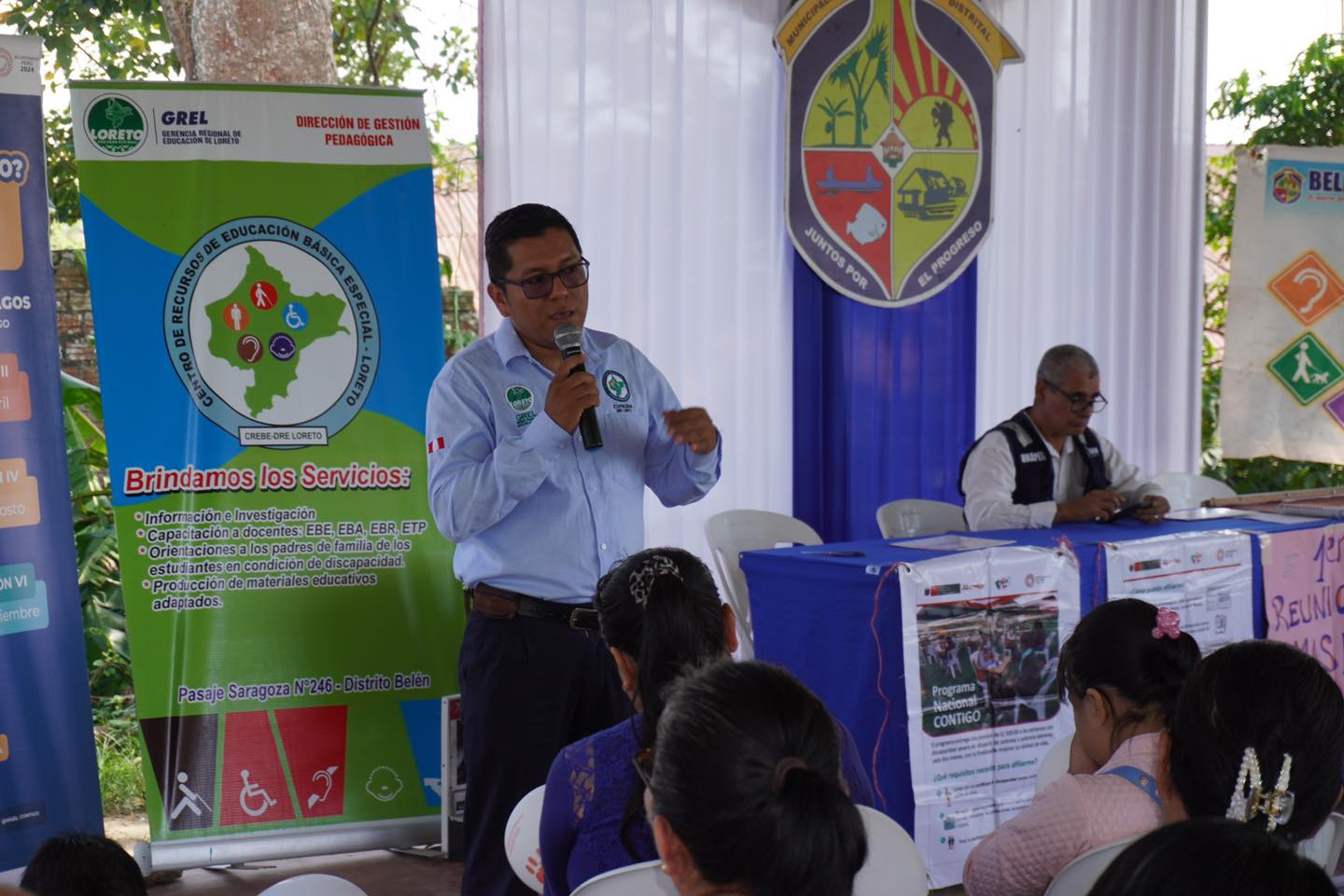 La Municipalidad Distrital de Belén, a través de la Oficina de OMAPED y en conjunto con el programa Contigo