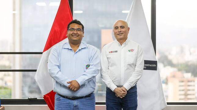 El alcalde Cesar Vidaurre Floridas sostuvo una reunión estratégica en Lima con el ministro de Vivienda