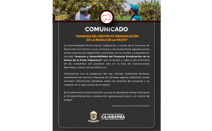 Comunicado