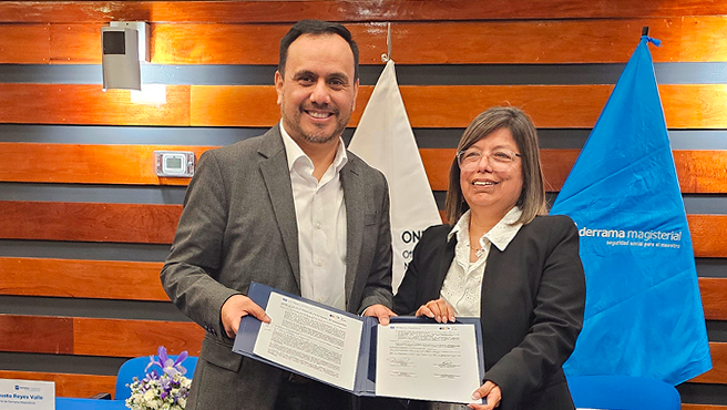 La ONP amplía su red de atención en alianza con la Derrama Magisterial